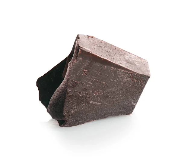 Pedaço de chocolate saboroso — Fotografia de Stock