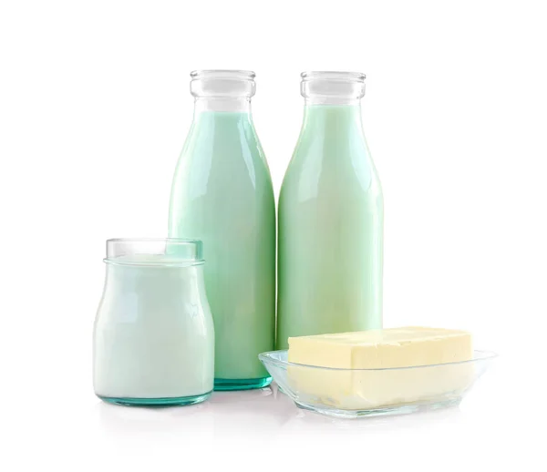 Fresh dairy products — Stock Photo, Image