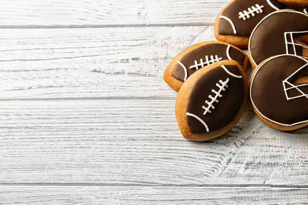 Galletas creativas en estilo fútbol —  Fotos de Stock