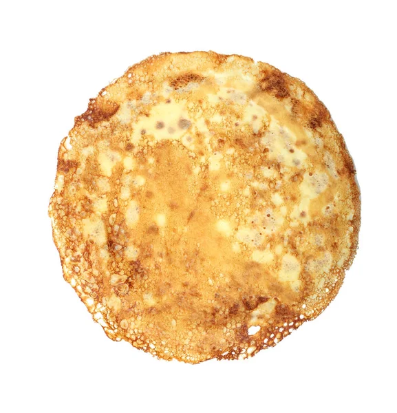 Tasty golden pancake — Stock Photo, Image