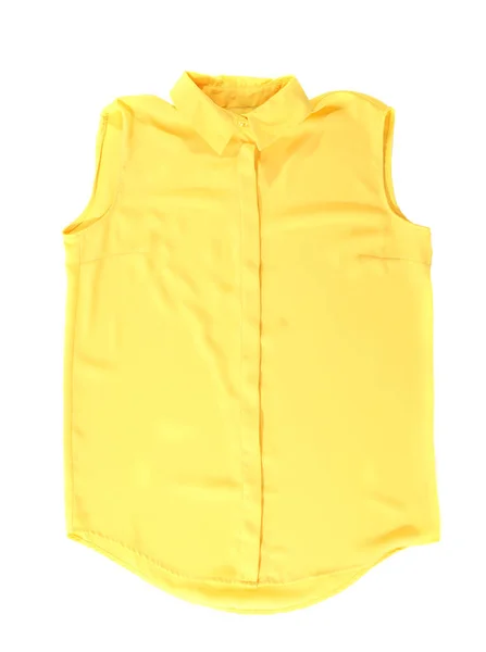 Modern sarı bluz — Stok fotoğraf