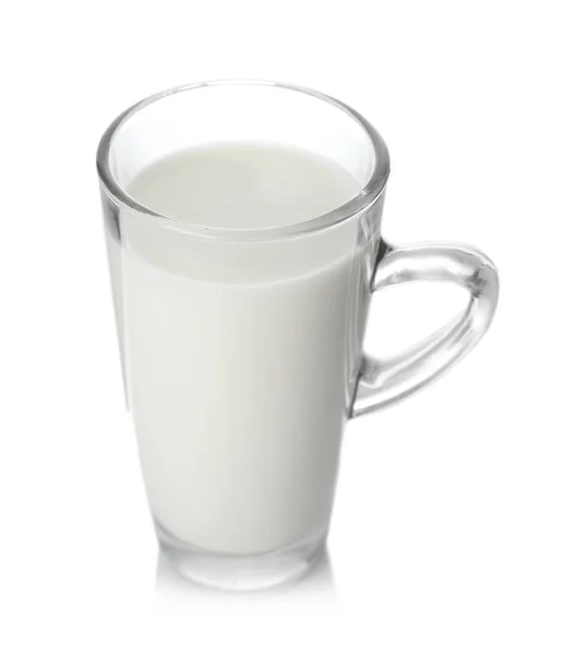 Kopp välsmakande mjölk — Stockfoto