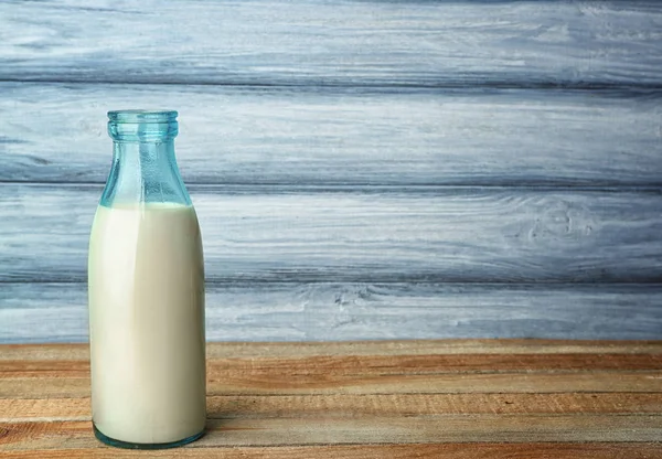 Bottle of tasty milk — Stock Photo, Image