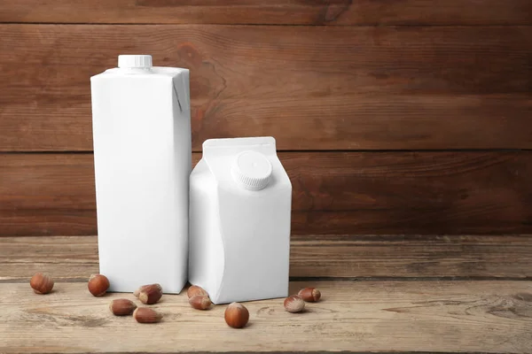 Dwa pola proste mleka — Zdjęcie stockowe