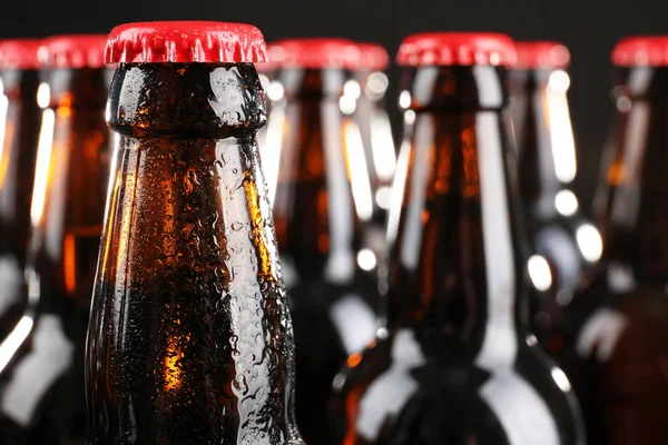Flessen alcohol bier — Stockfoto