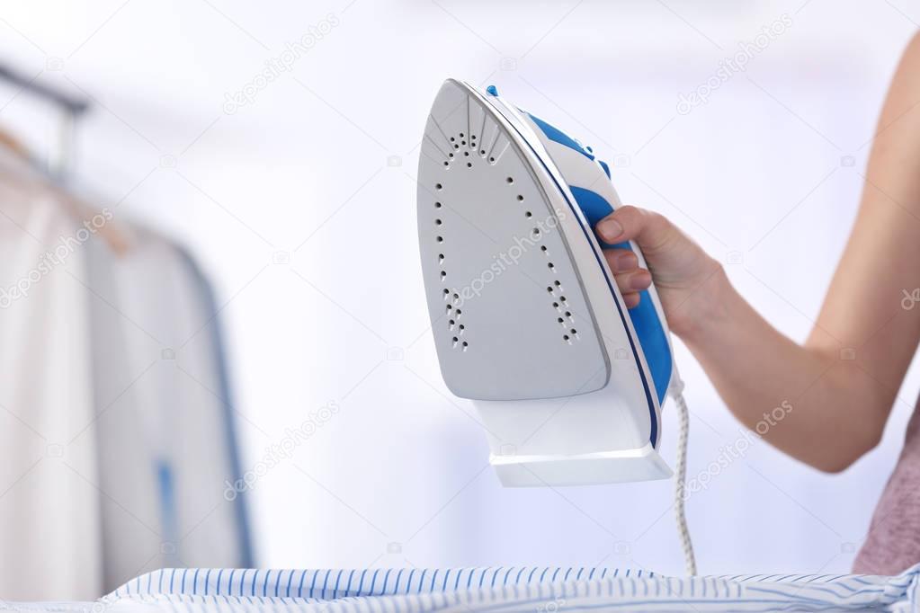  hand ironing clothes