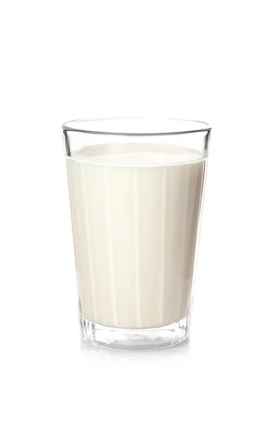 Glass of tasty milk — Stock Photo, Image