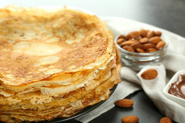 Closeup of tasty pancakes — Stock Photo, Image