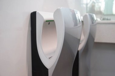 El ortak Wc, closeup kurutma makinesi