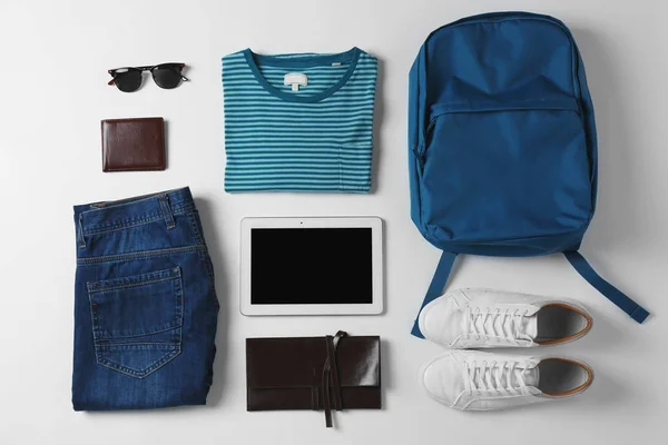 Set of clothes and accessories — Stock Photo, Image