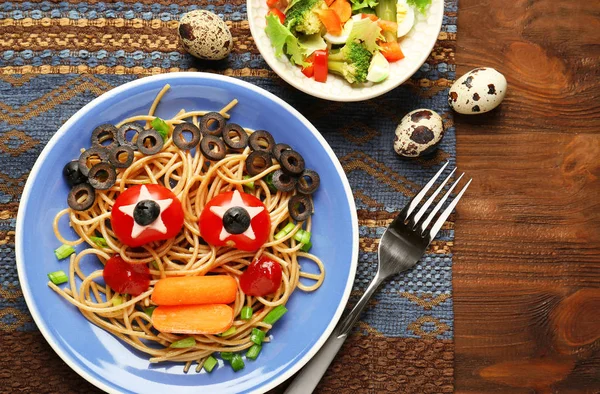 Creative pasta for children — Stock Photo, Image