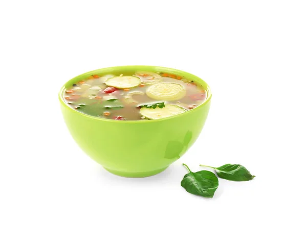 Cuenco con sopa de verduras — Foto de Stock