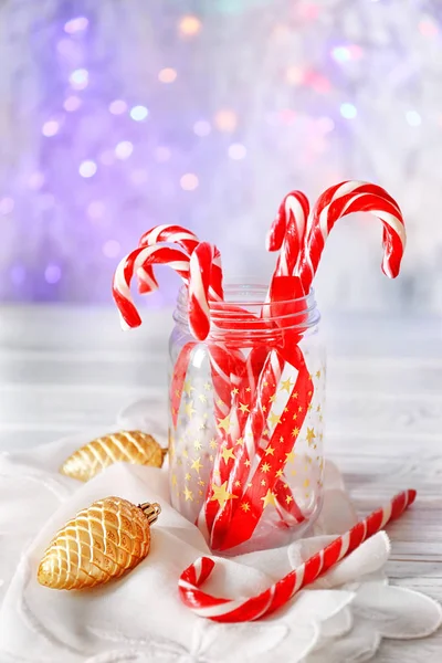 Sweet candy canes — Stock Photo, Image