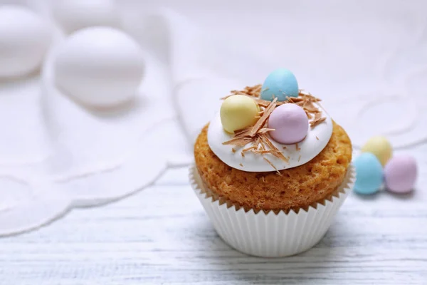 Delicious Easter cupcake Royalty Free Stock Photos