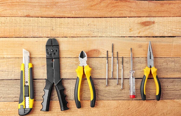 Different electrical tools Stock Photo