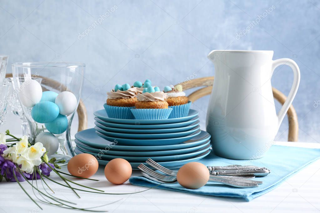 Beautiful Easter table 