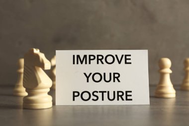 kağıt ile ifade Your duruş geliştirmek
