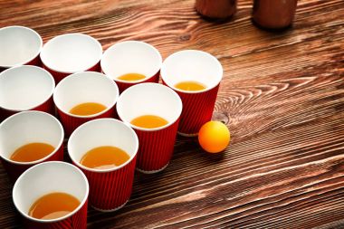 CUPS için oyun Beer Pong