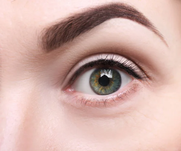 Eye of mature woman — Stock Photo, Image