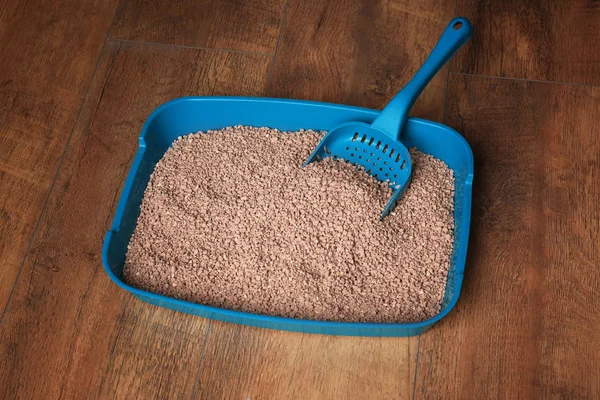 Cat litter box — Stock Photo, Image