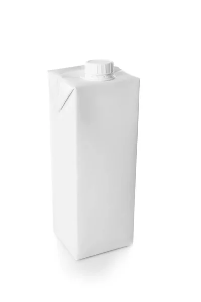 Krabice od jednoduché mléka — Stock fotografie