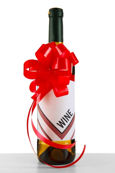 Botella de vino decorada —  Fotos de Stock