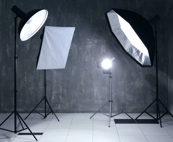 Photo studio interior — Stock Photo, Image