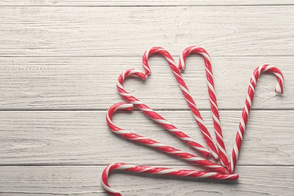 Sweet candy canes — Stock Photo, Image