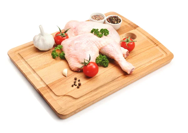 Raw chicken thighs — Stock Photo, Image
