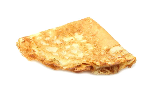 Smakelijke gevouwen pannenkoek — Stockfoto