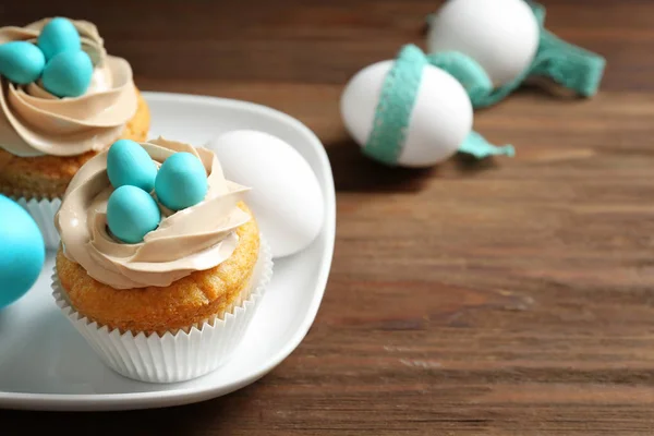 Leckere Ostercupcakes — Stockfoto