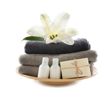 Güzel spa kompozisyonu