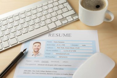 Tamamlanan Cv ve kahve 