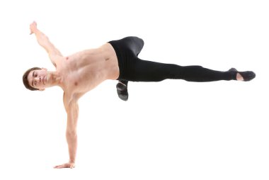 Yakışıklı genç balet 