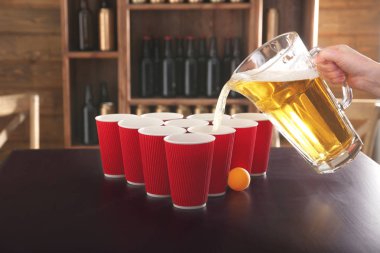 CUPS için oyun Beer Pong