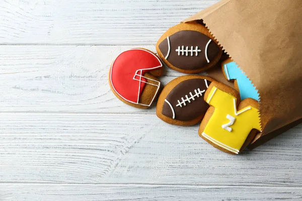 Galletas creativas en estilo fútbol —  Fotos de Stock