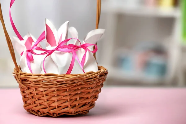 Bolsas en forma de conejos de Pascua —  Fotos de Stock