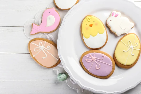 Güzel sırlı Paskalya kurabiyeleri — Stok fotoğraf