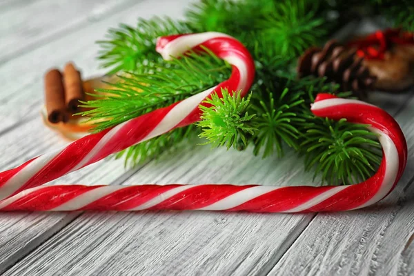 Bonbons de Noël cannes — Photo