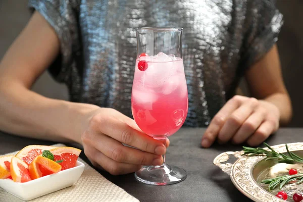 Delicioso vino spritzer — Foto de Stock