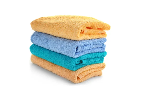 Kupie miękkie ręczniki — Zdjęcie stockowe