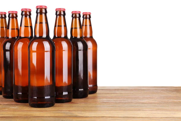 Bottles of alcohol beer — Stock Photo, Image