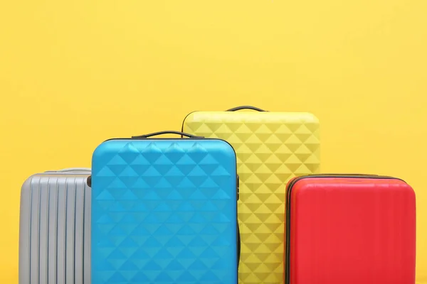 Packed travel suitcases — Stock Photo, Image