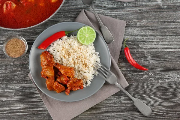 Frango Tikka Masala — Fotografia de Stock