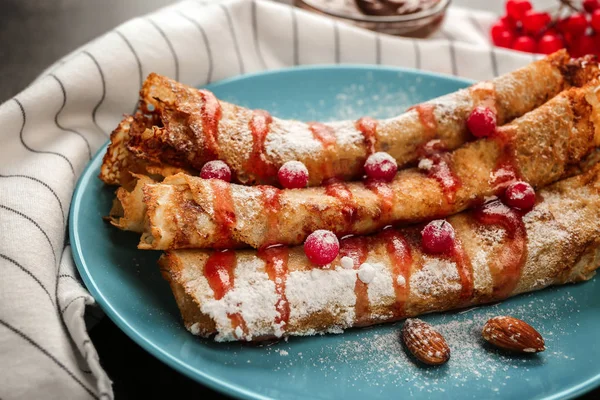 Deliziose frittelle con viburno — Foto Stock