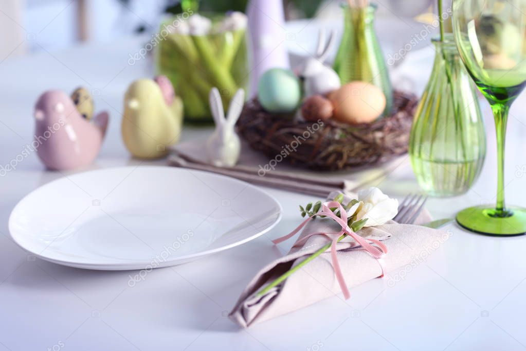 Beautiful Easter table 