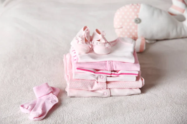 Set of baby clothes — Stock Photo, Image