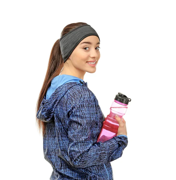 Young woman in sportswear — Stock Photo, Image