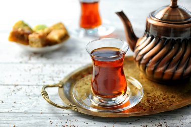 geleneksel Türk çayı