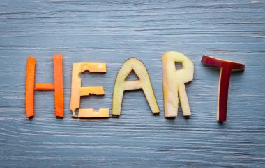 Word sağlıklı gıda yapılan kalp